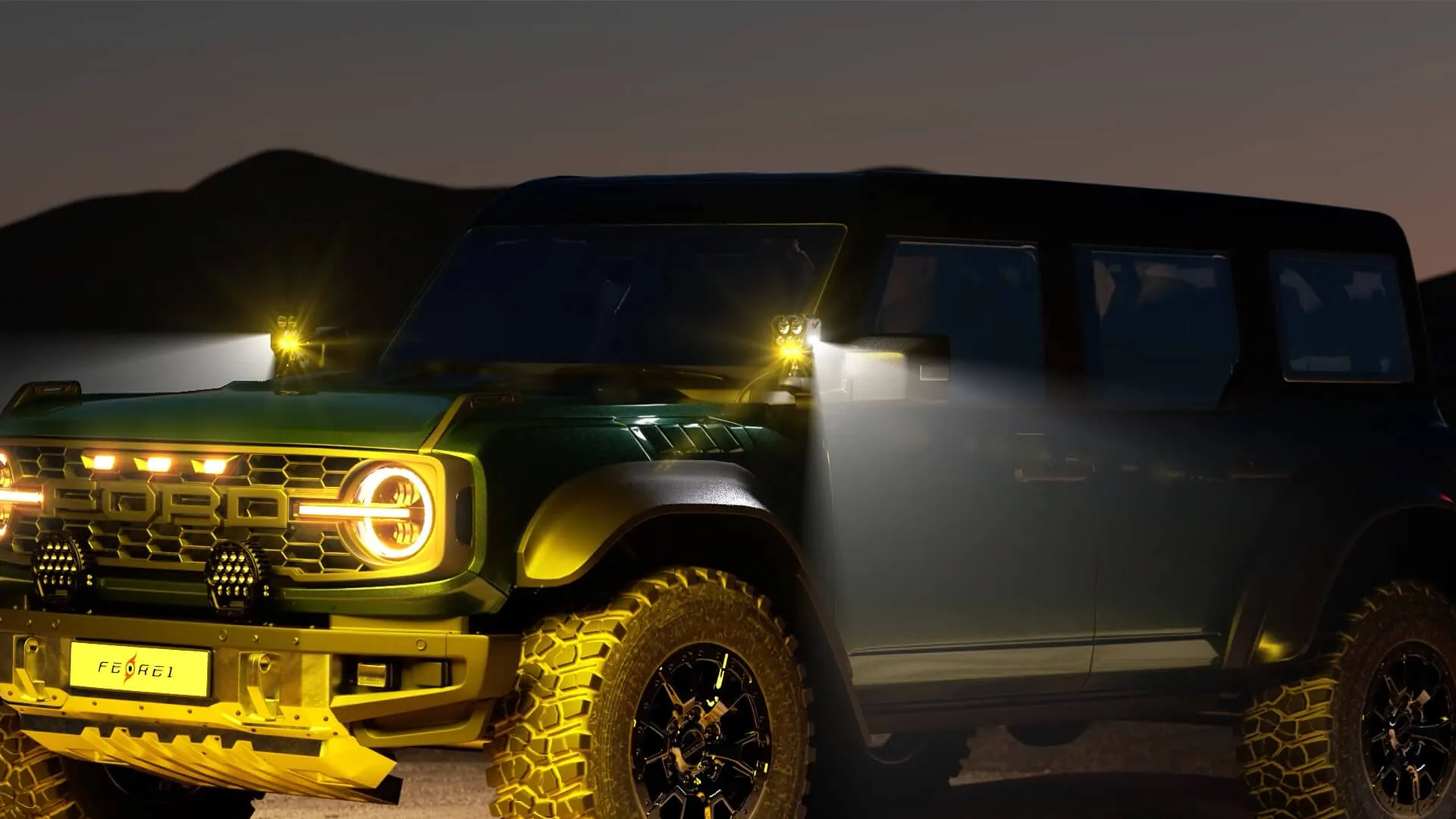 FEREI fA318 SUV lights